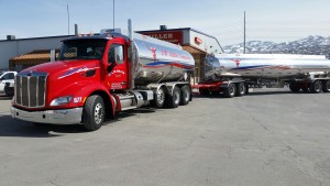 Tanker Truck for LW Miller Trucking Companies In Utah