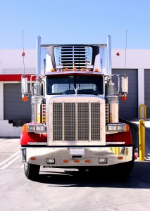 Refrigerated Transportation Truck From LW Miller Trucking at Dock